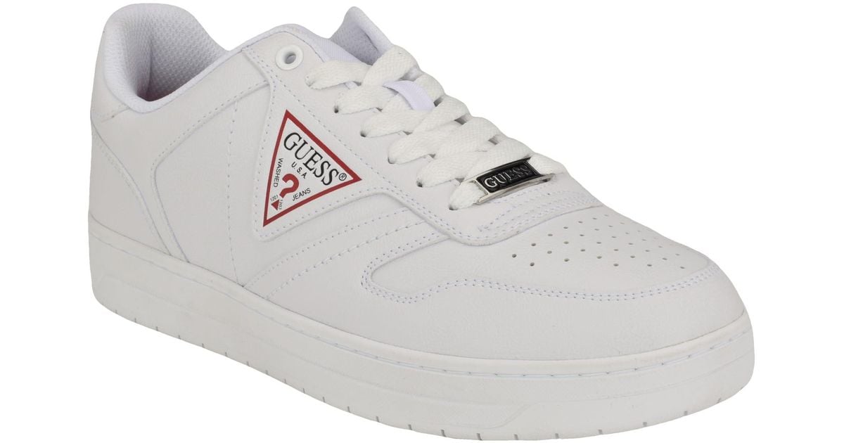 Guess Uveni Sneaker in White for Men | Lyst