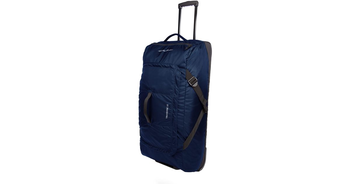 Eddie Bauer Traverse 32 Rolling Duffel Bagmade From Ripstop Polyester