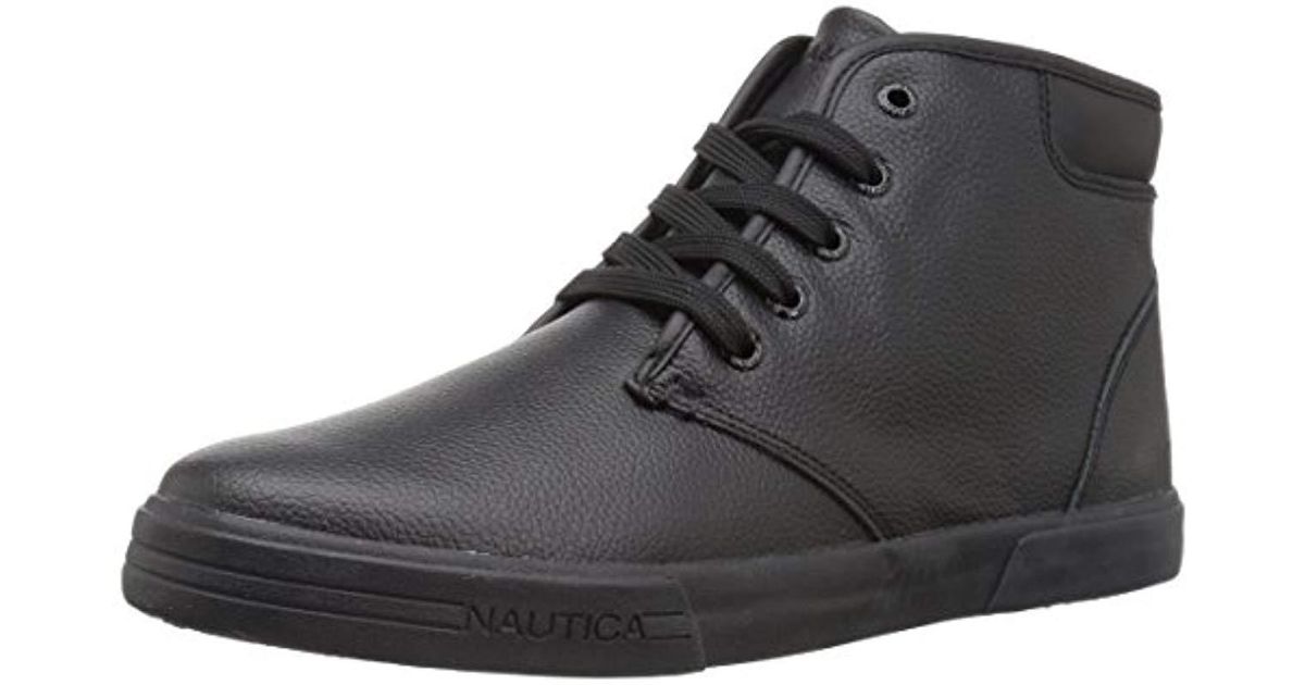 black nautica boots