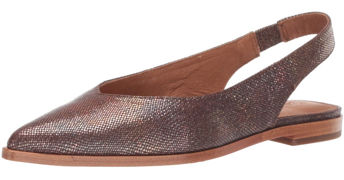 Frye Denim Kenzie Slingback Ballet Flat 