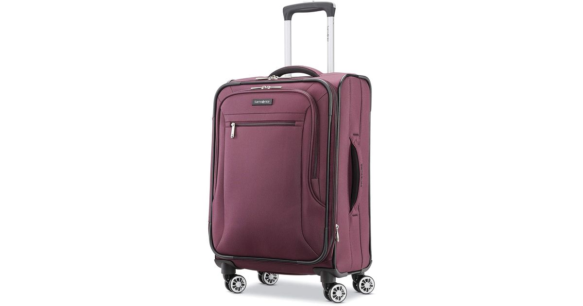 Samsonite Ascella X Softside Expandable Luggage With Spinners in Purple Lyst