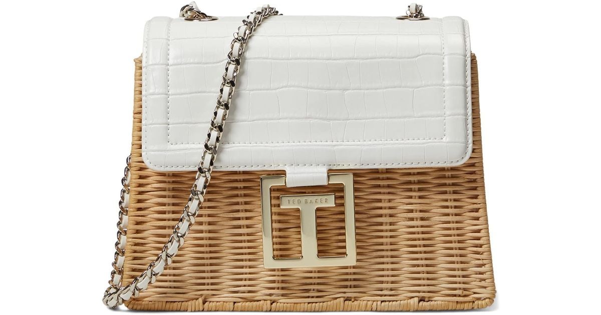 Ted Baker Jaylisi Imitation Croc Jaylisa Top Handle Basket Cross Body