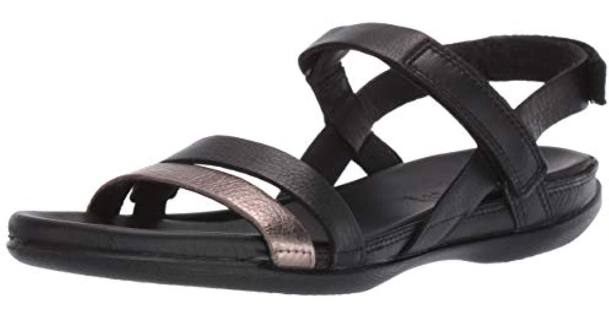 Ecco Leather Flash Ankle Strap Sandal 