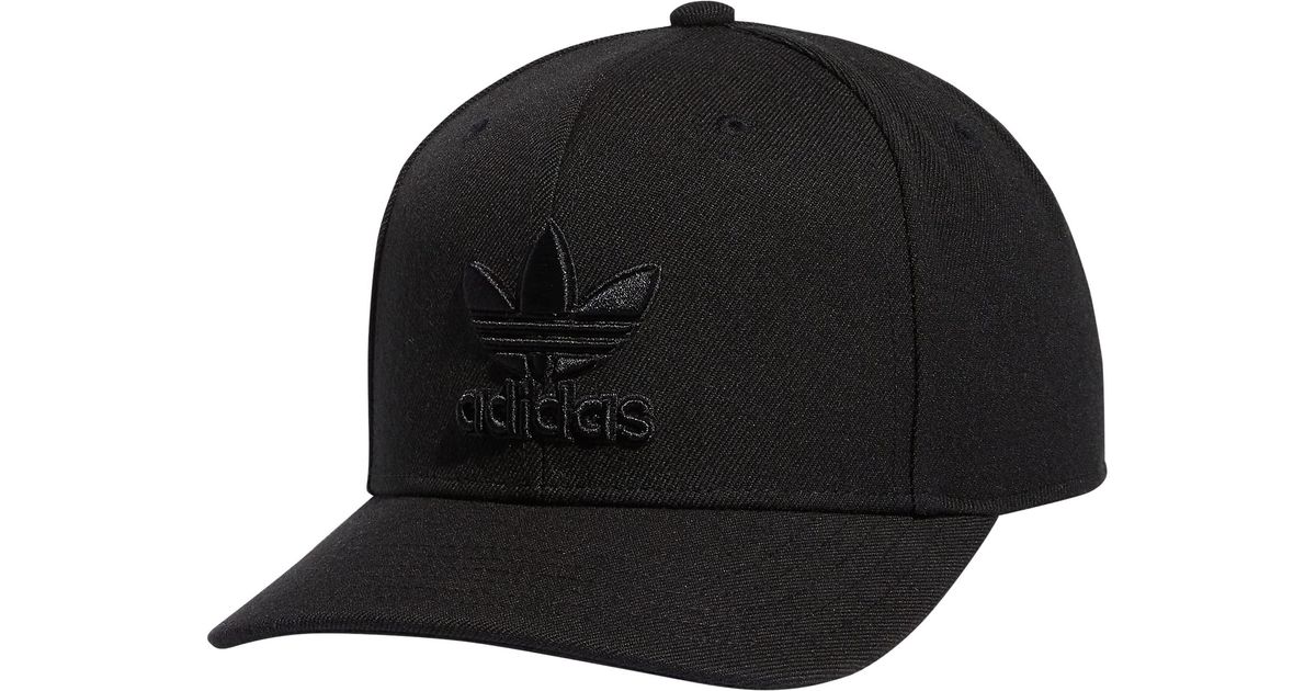 adidas Originals Modern High Crown Structured Precurve Brim Snapback