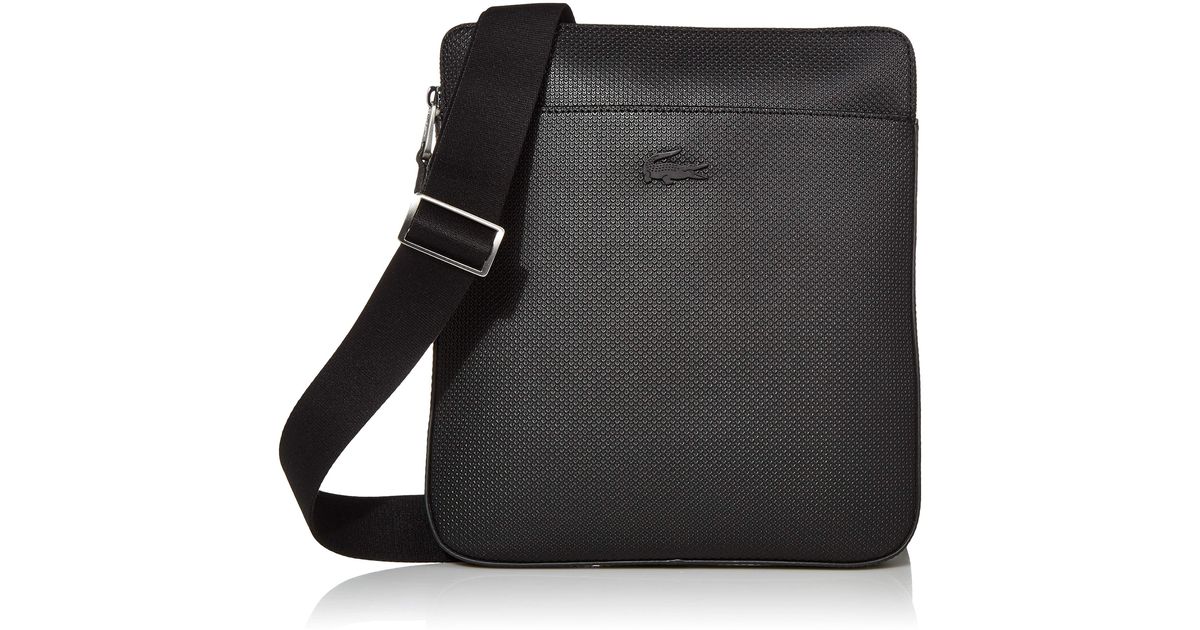 lacoste crossover bag black