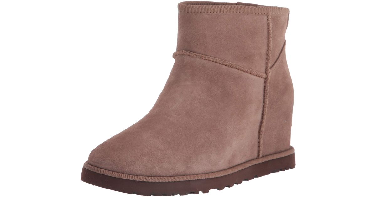 ugg femme mini wedge boot