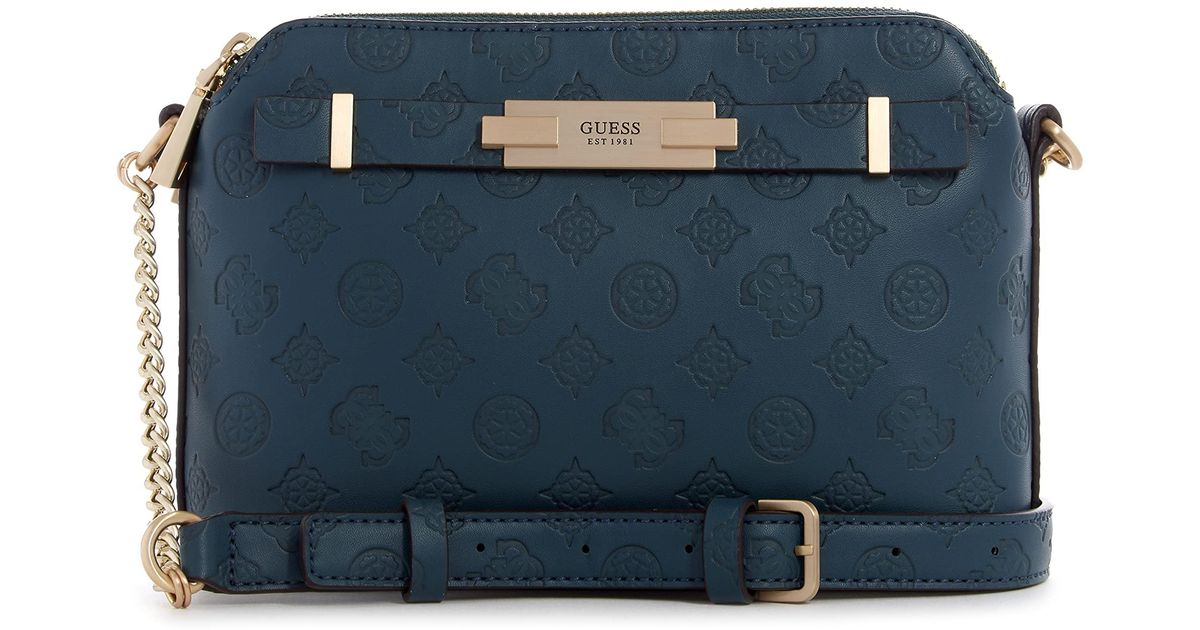 guess bea double zip crossbody