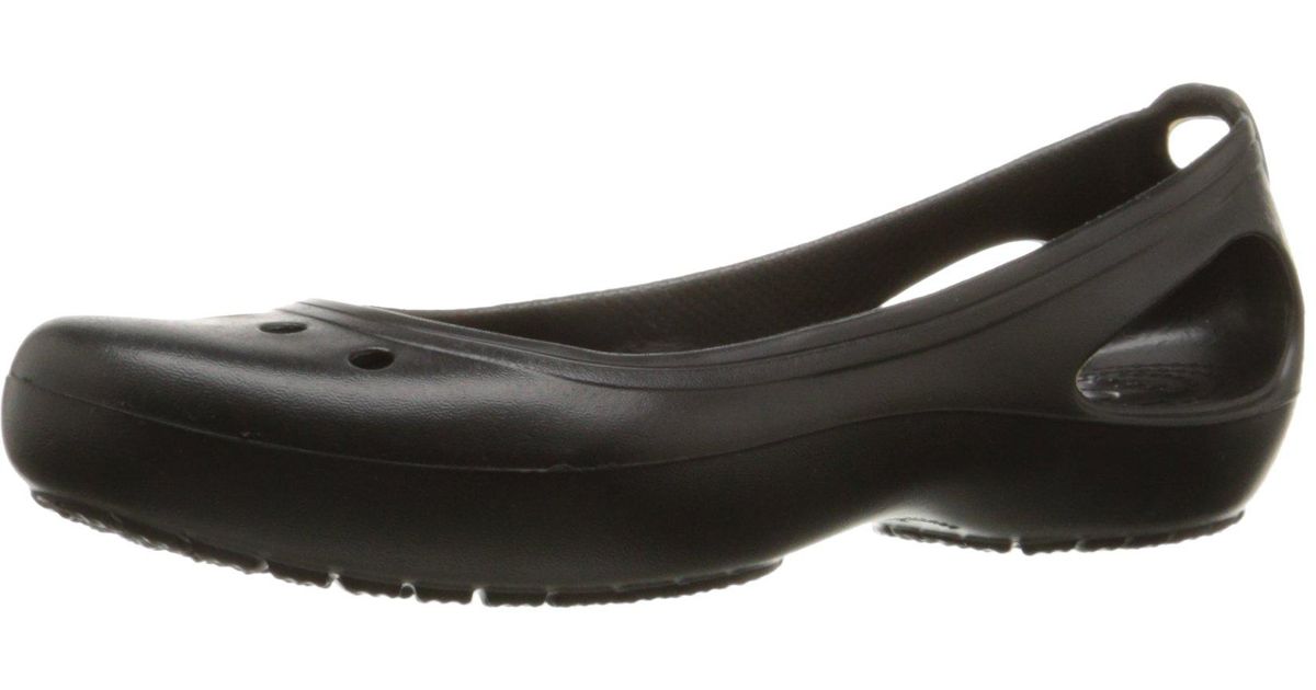 crocs kadee work flat