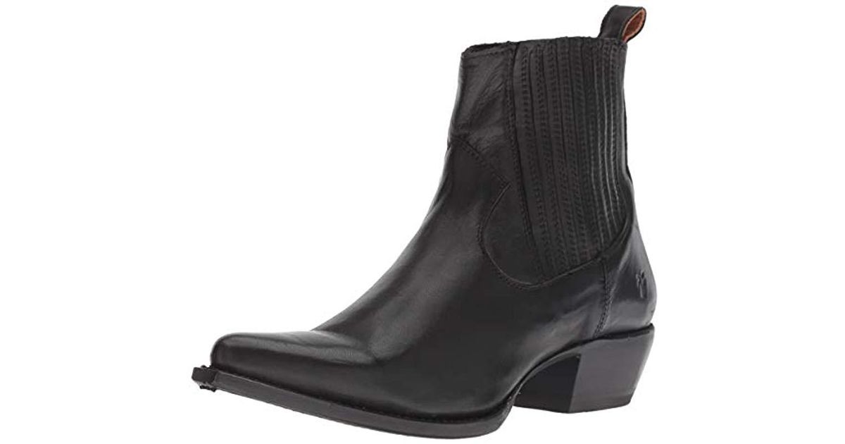 frye sacha chelsea black