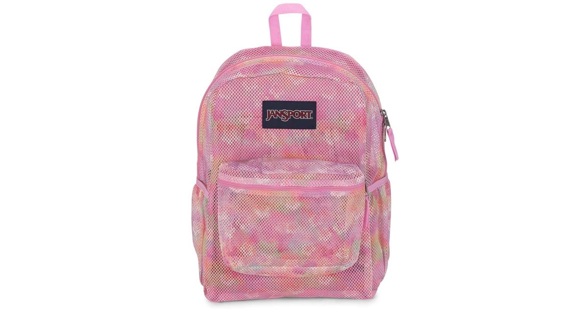 Jansport Eco Mesh Pack in Pink | Lyst