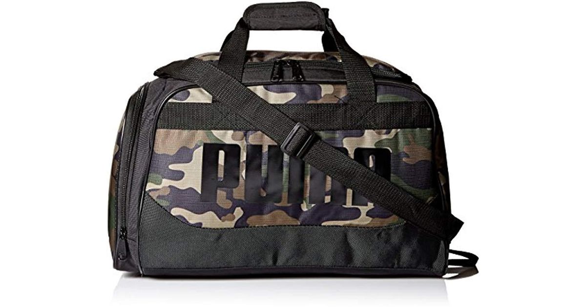 puma camo duffle bag