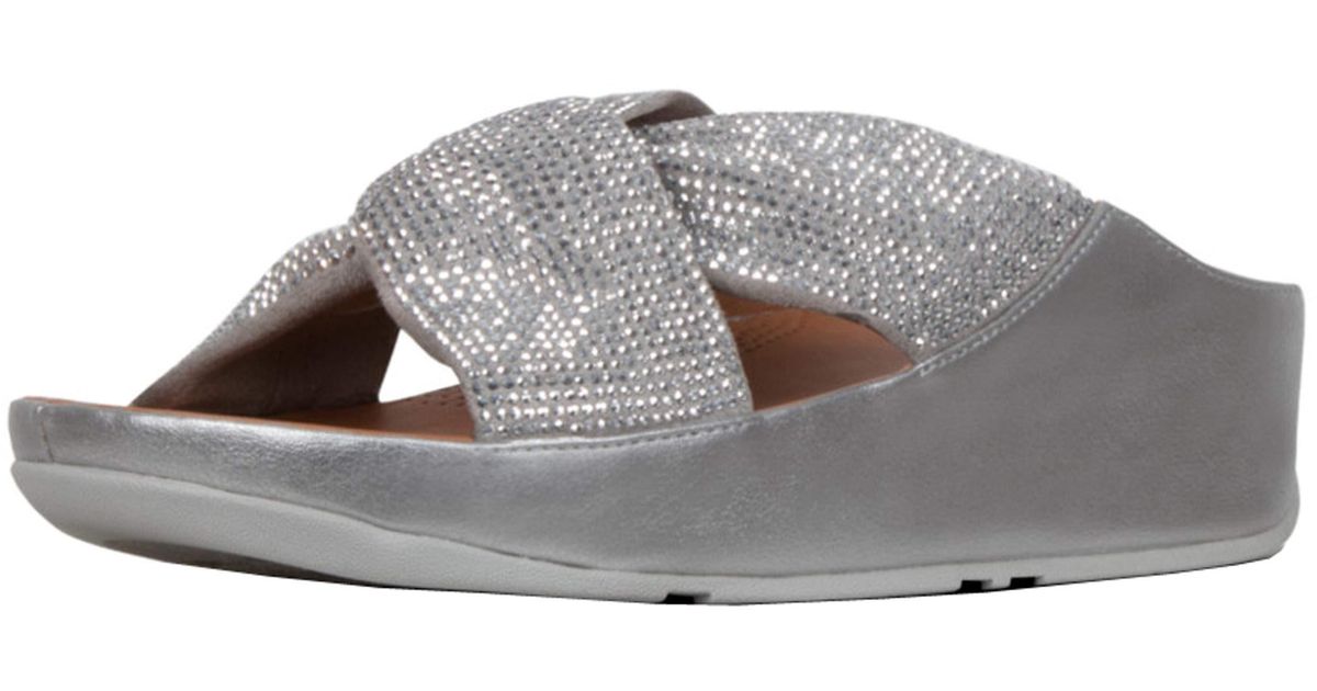 fitflop cova silver