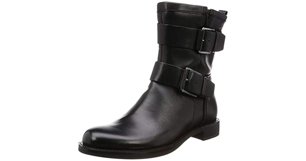 Ecco Leather Shape 25 Motorcycle Boot 