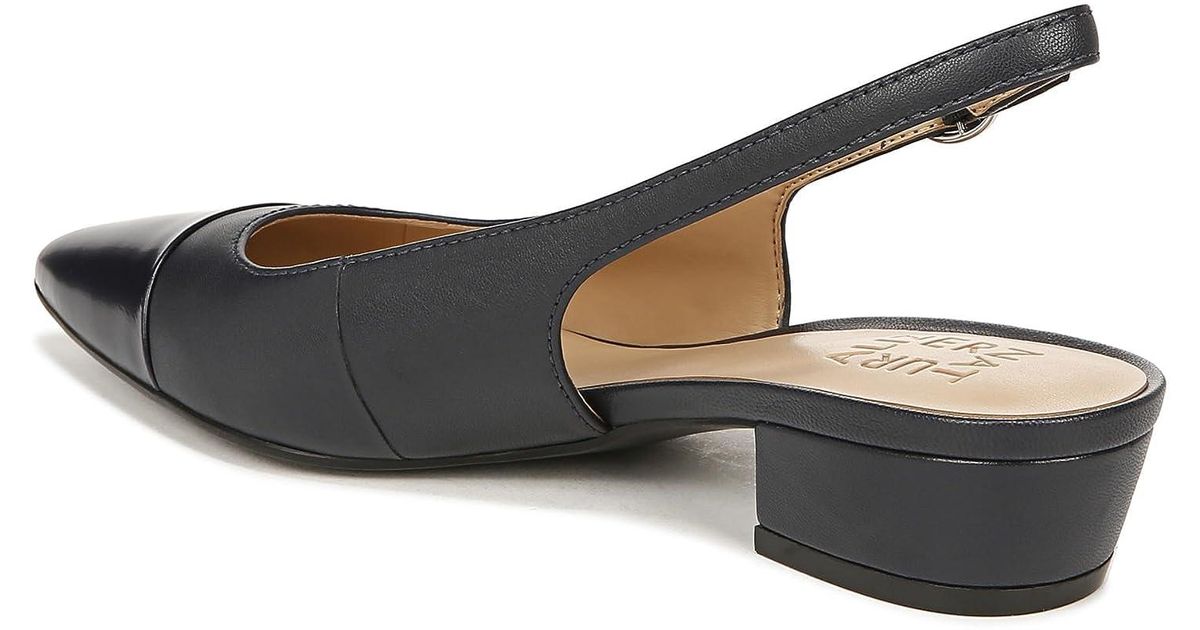 zabie slingback pointed toe pump