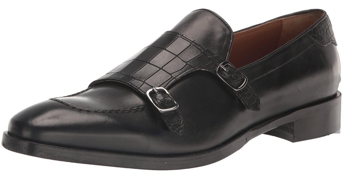 Ted Baker Monkstrap Loafer in Black for Men Lyst