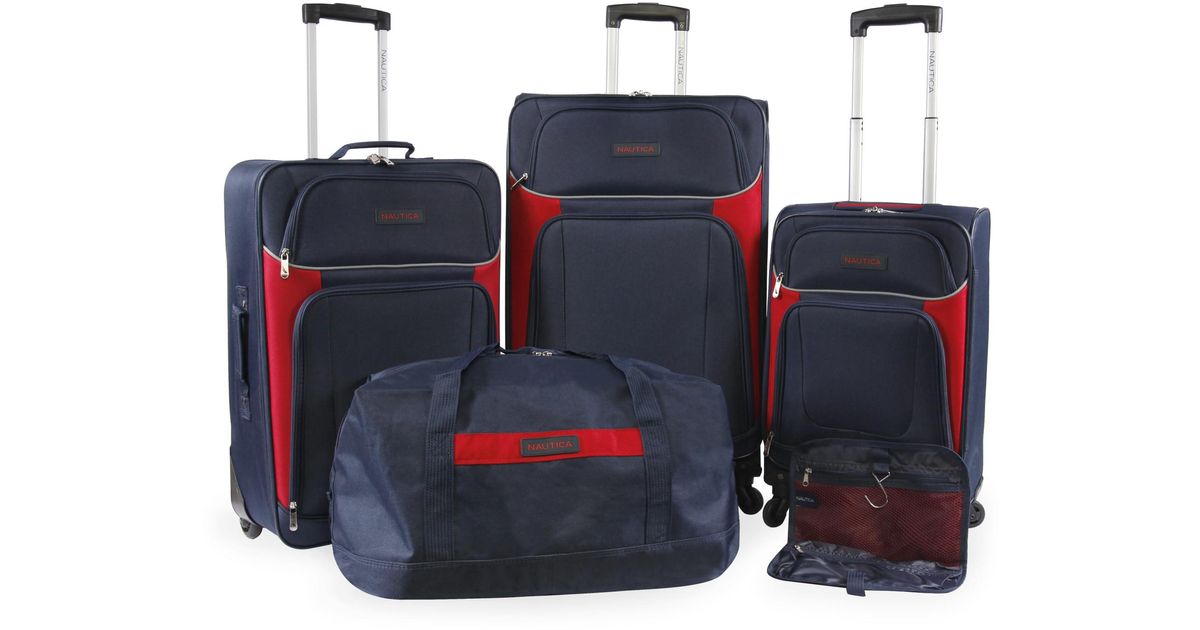 Nautica Oceanview 5pc Softside Luggage Set in Blue Lyst