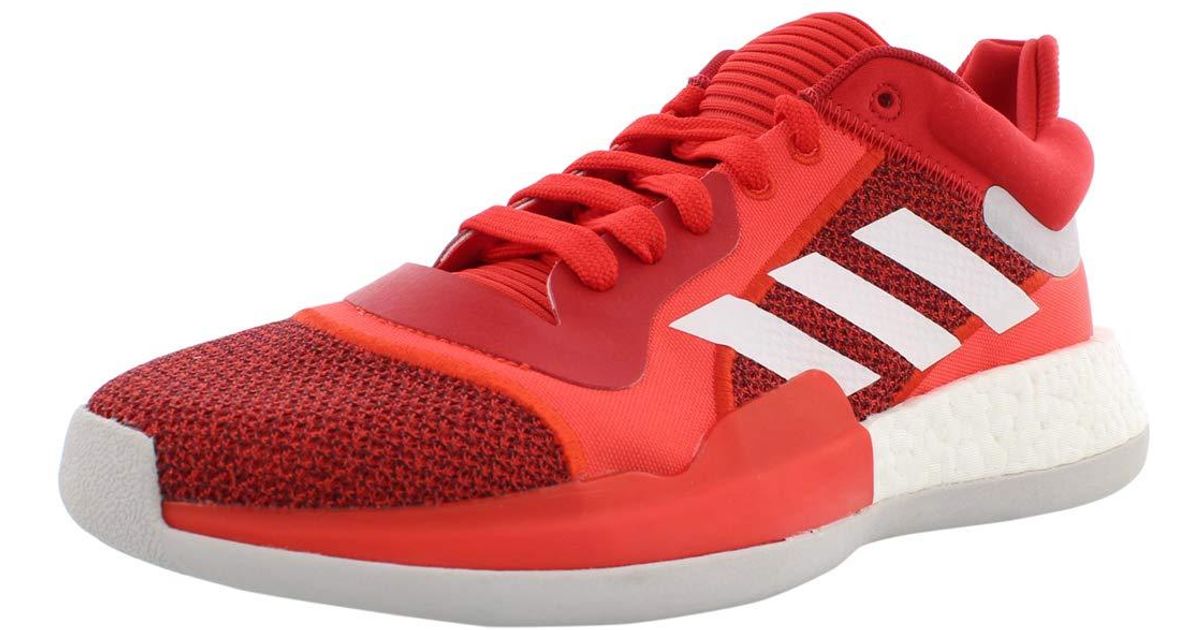 adidas S D96932 Marquee Boost Low in Red for Men - Save 16% - Lyst