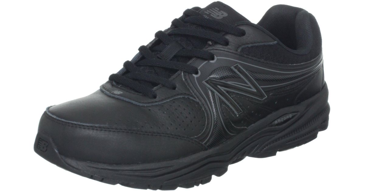 New Balance Leather 840 V1 Walking Shoe in Black | Lyst