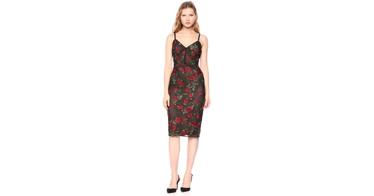 bcbgmaxazria embroidered dress