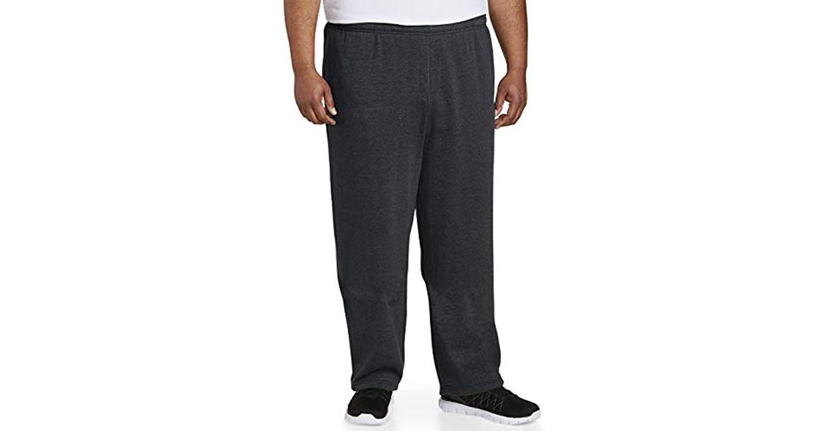 Essentials Mens Big /& Tall Fleece Sweatpant fit by DXL