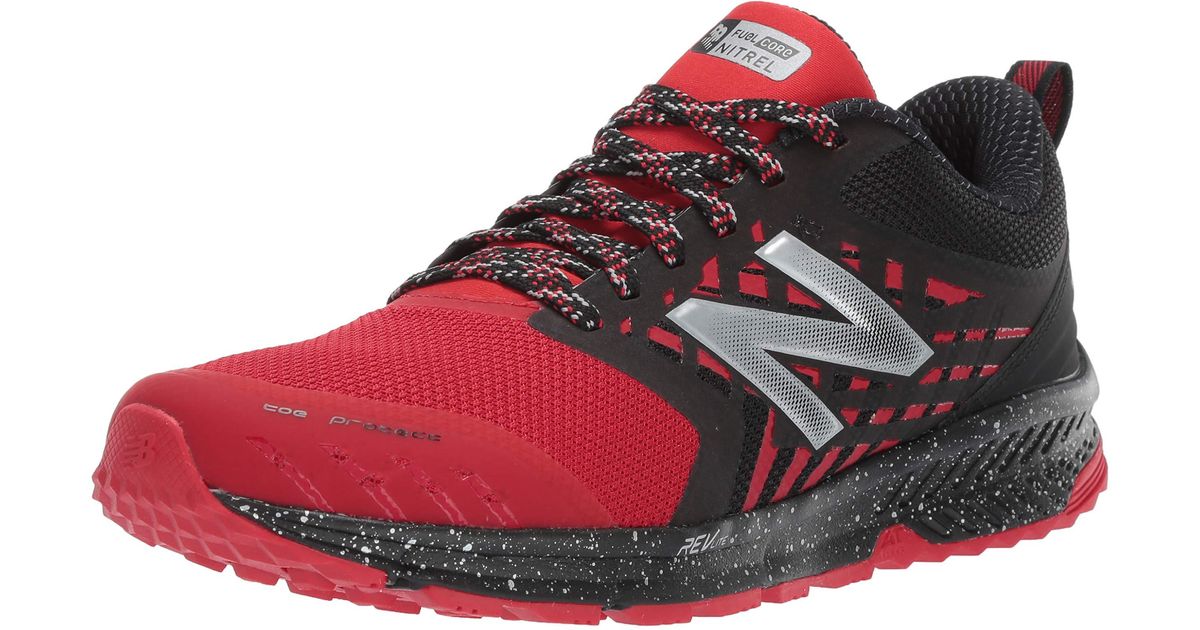 New Balance Fuelcore Nitrel V1 Trail Running Shoe in Red for Men | Lyst