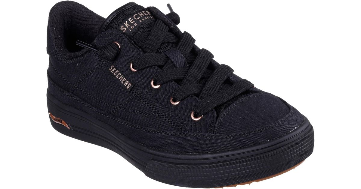 Skechers arch fit arcade meet ya there sneaker in blue lyst