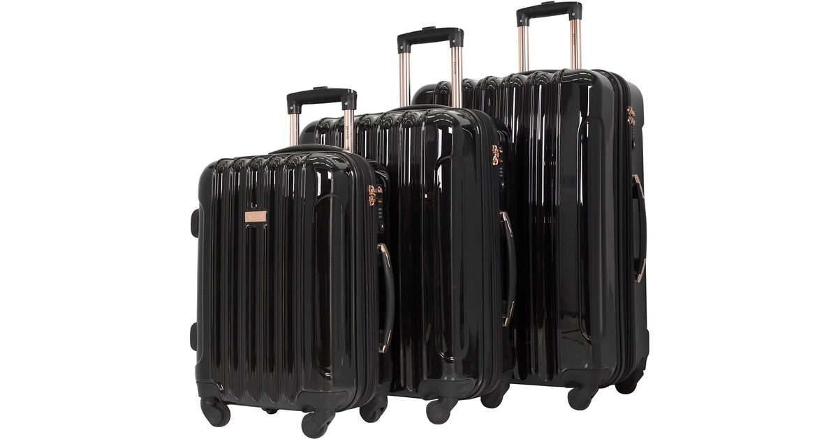 kensie 20Alma Carry-On TSA-Lock Spinner Luggage