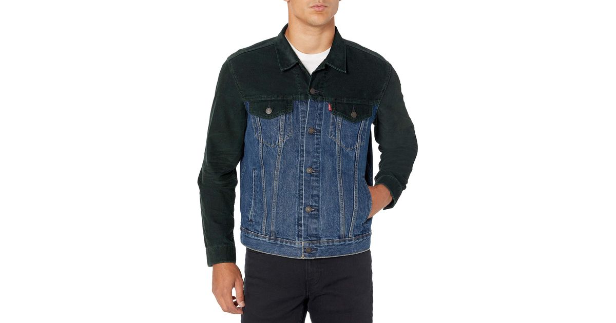 levi green denim jacket