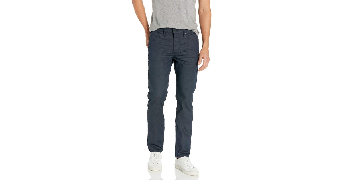 Levi's Denim 511 Slim Fit Jean in Black Indigo 3d (Grey) for Men - Save ...