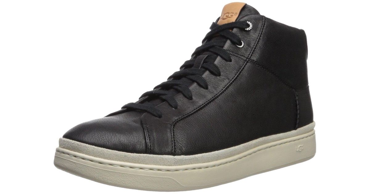 UGG Cali Lace High Leather Sneaker in 