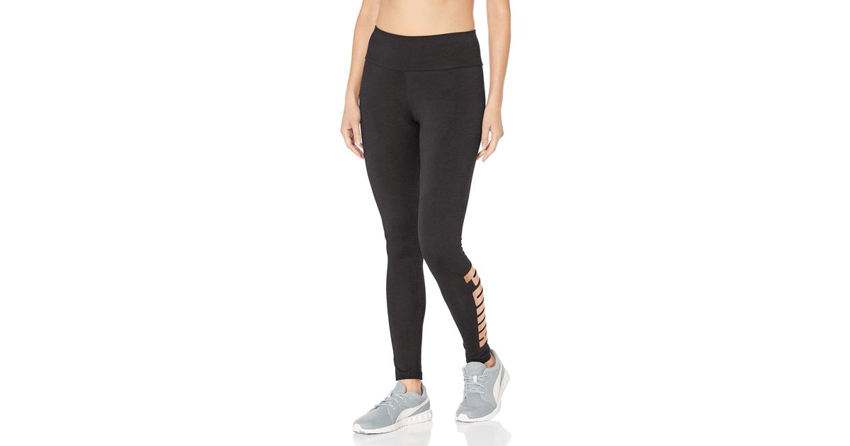 PUMA Cotton Holiday Pack Leggings in Dark Gray Heather (Gray) - Lyst