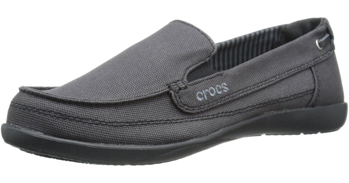 crocs walu canvas loafer dsw