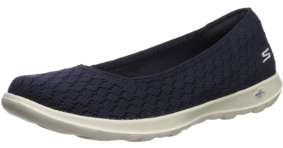 skechers navy ballet flats