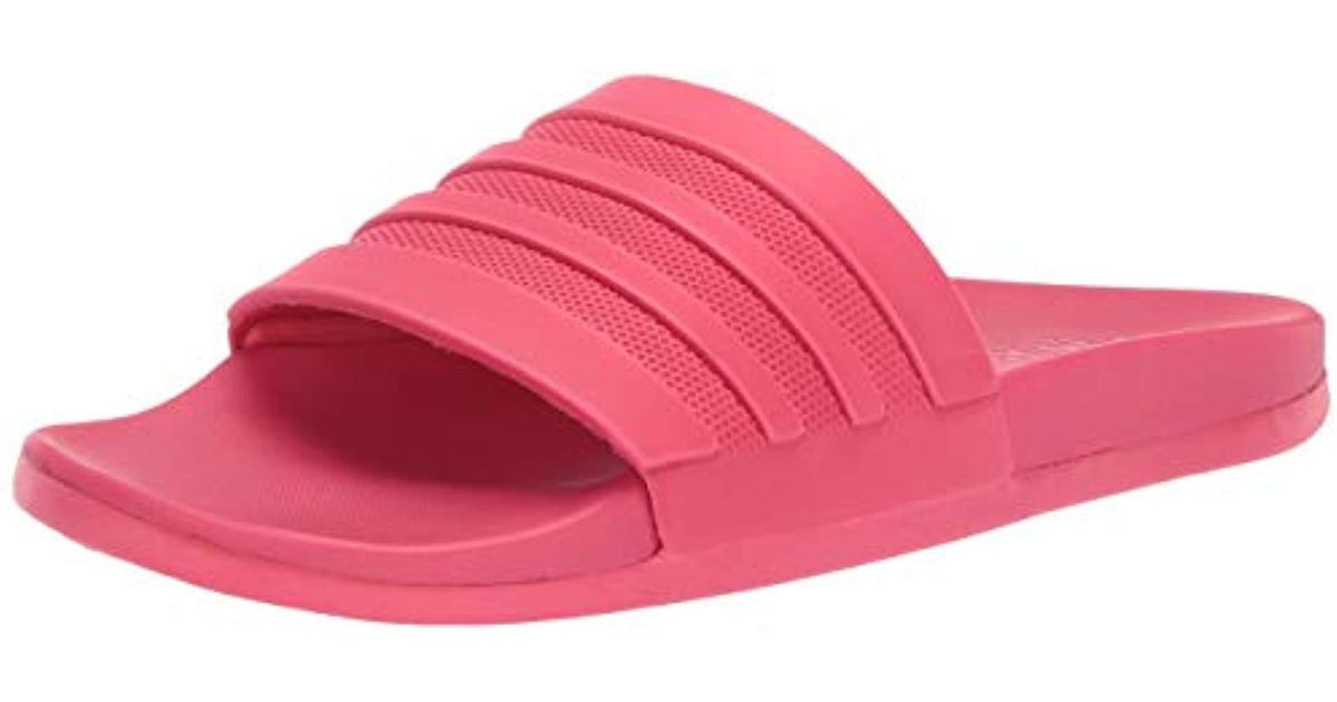 adilette cloudfoam pink