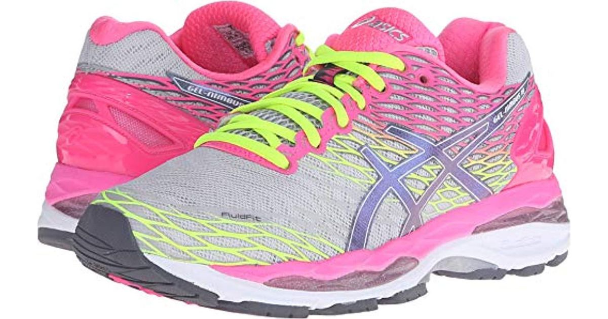 Asics gel nimbus 18 mens pink Clearance