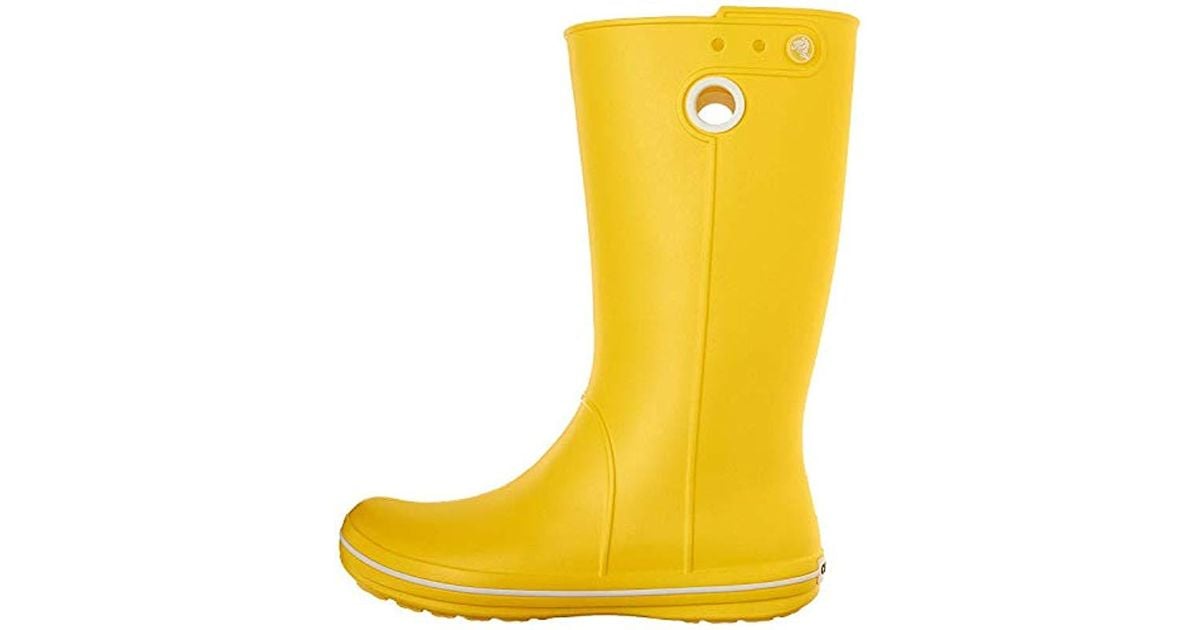crocband jaunt rain boot