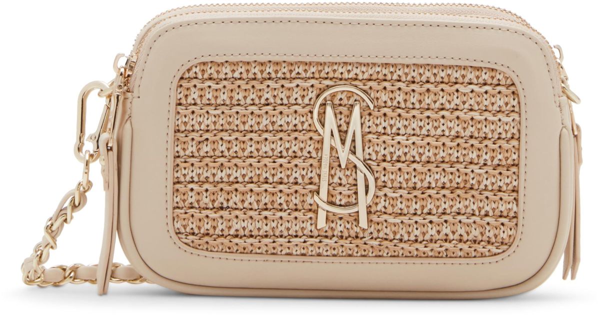 人気★【STEVE MADDEN】DAISYS ダブル Zip クロスボディバッグ Steve Madden Bdaisy Double Zip Crossbody, Cognac: Handbags