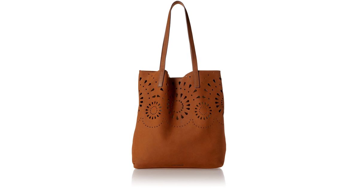 Lucky Brand Leather Womens Joei Tote in Brown | Lyst