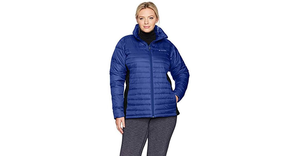 columbia powder pillow hybrid jacket plus size