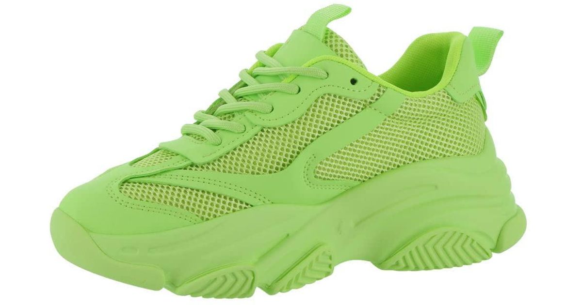 Steve Madden, Shoes, Steve Madden Possession Lime Green Chunky Sneakers  Size 7