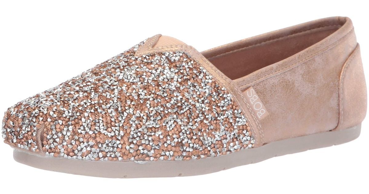 skechers rose gold slippers