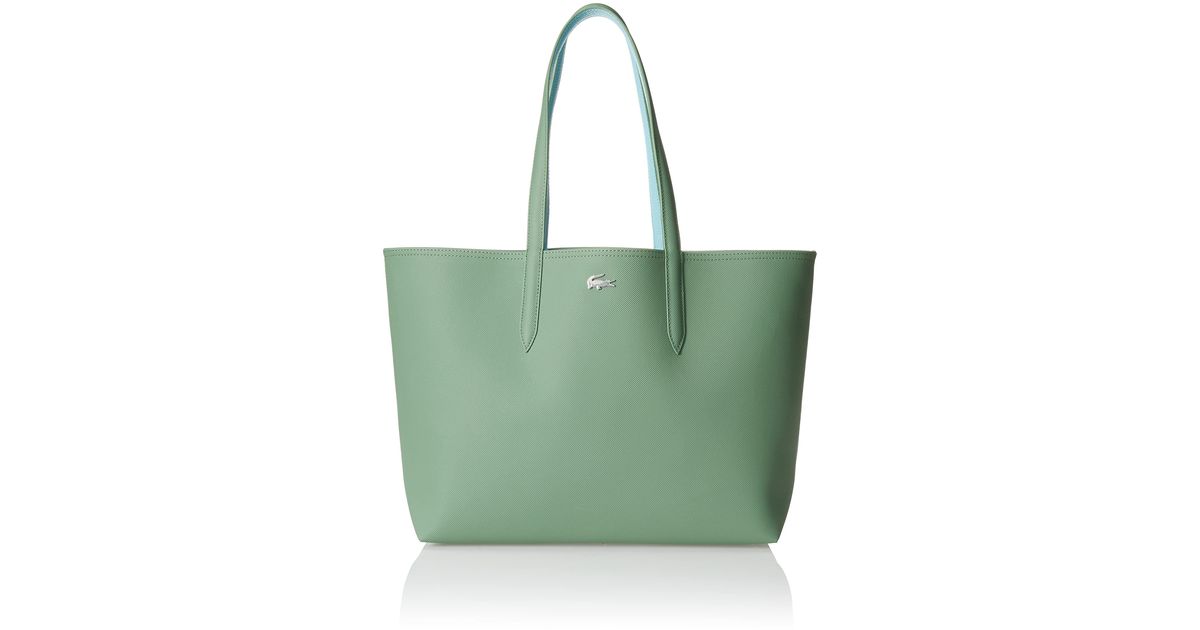 Lacoste Shopping Bag in Green Lyst