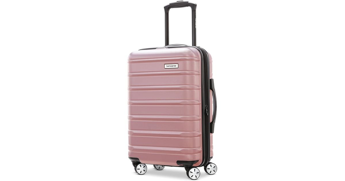 Samsonite Omni Hardside Expandable Luggage in Pink Lyst