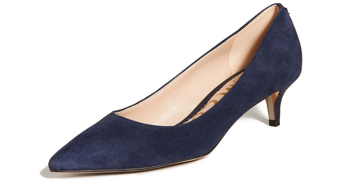 Sam Edelman Dori Pump in Blue - Lyst