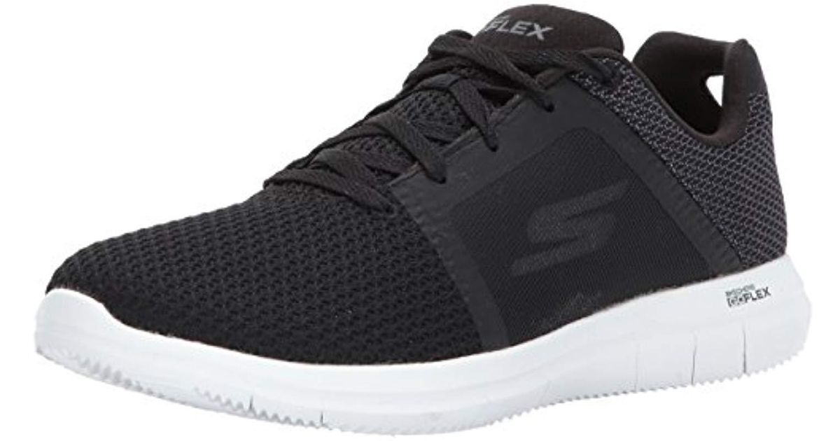 Skechers Go Flex 2-54014 Sneaker in Black/White (Black) for Men - Lyst