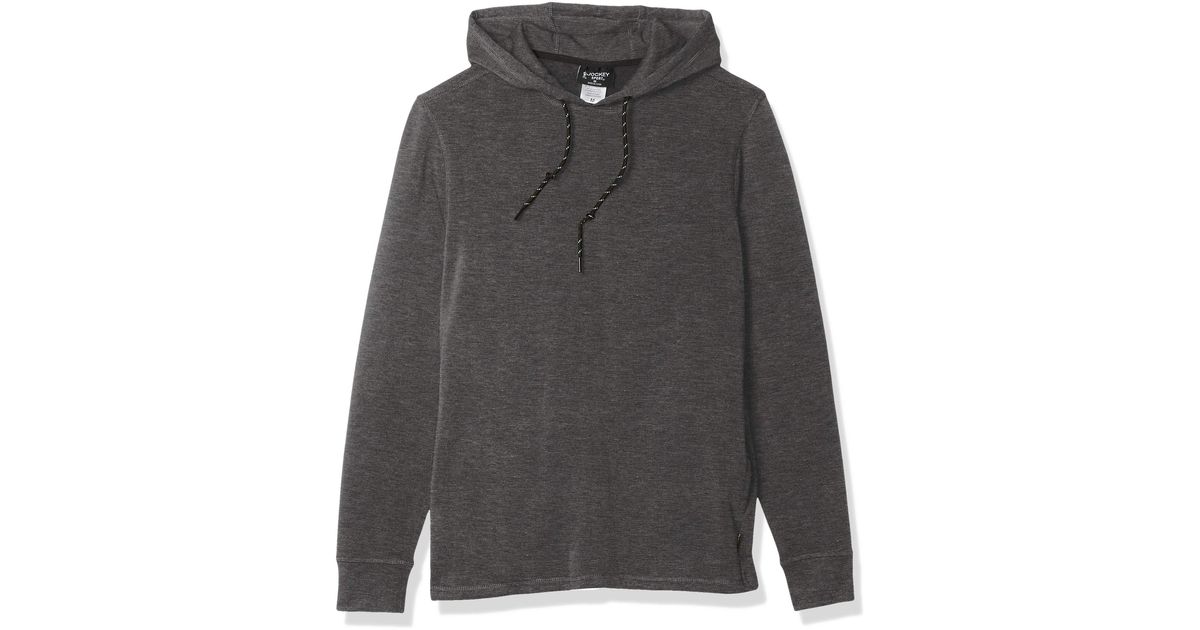 Jockey Synthetic Lap Vent Pullover Hoodie Charcoal Grey Heather in Gray for  Men | Lyst