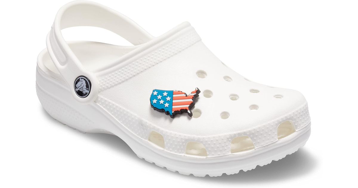 Crocs™ Americana Shoe Charms Jibbitz in Black Lyst