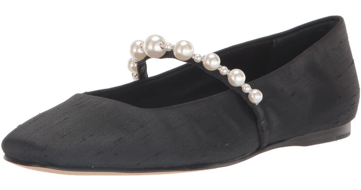 Dolce Vita Roxana Pearl Ballet Flat in Black Lyst
