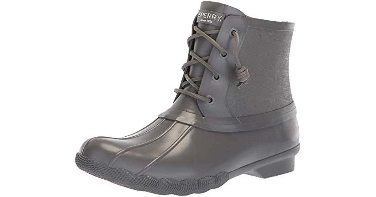 women's saltwater rubber flooded duck boot