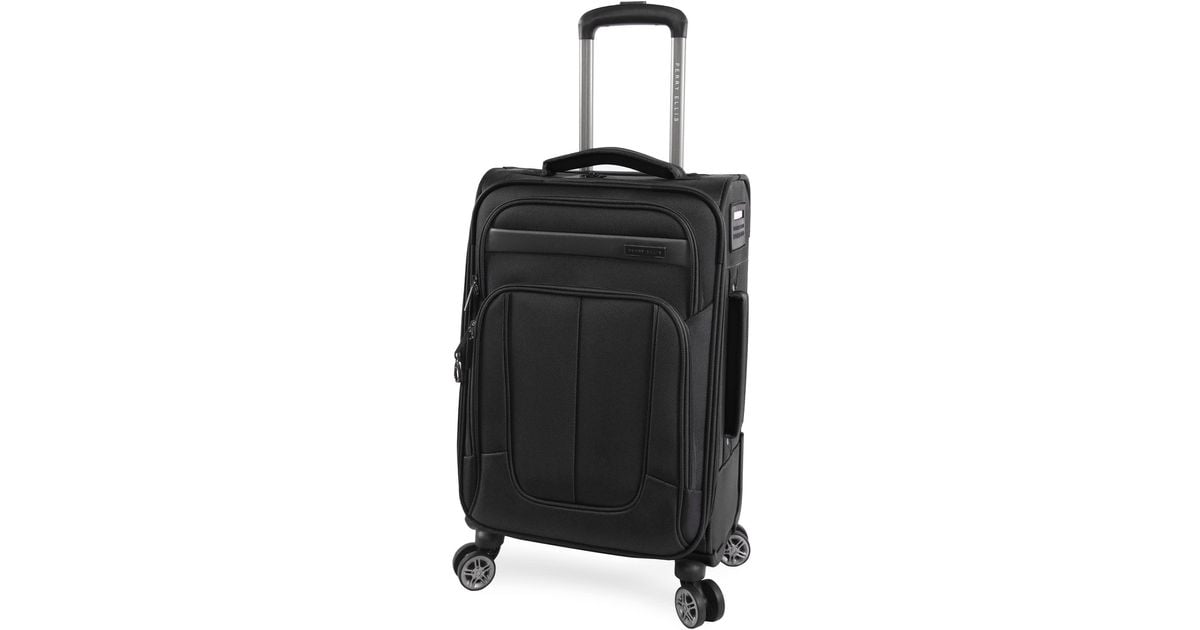 Perry Ellis Charleston Lightweight Spinner Carryon Luggage in Black Lyst
